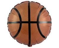 Foil balloon 18" FX - Basketball (round), packed